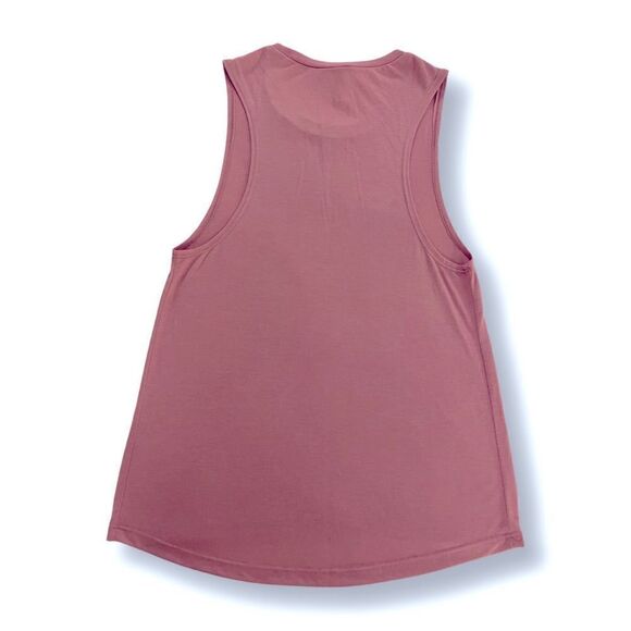 Spunky Pineapple • Bahama Mama Funny Graphic Muscle Tee • Mauve • Medium - Picture 3 of 4